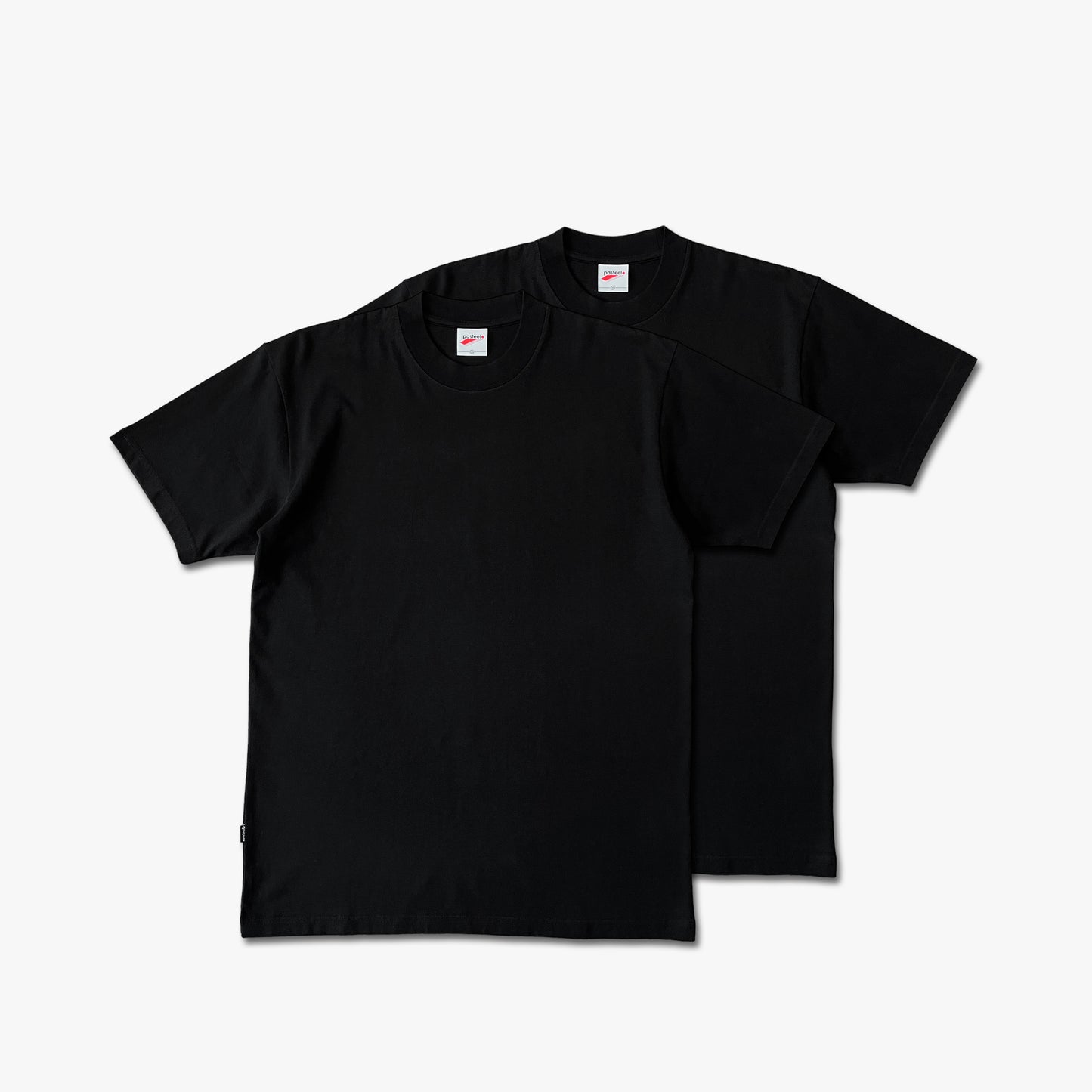 2 PACK T-SHIRTS - BLACK