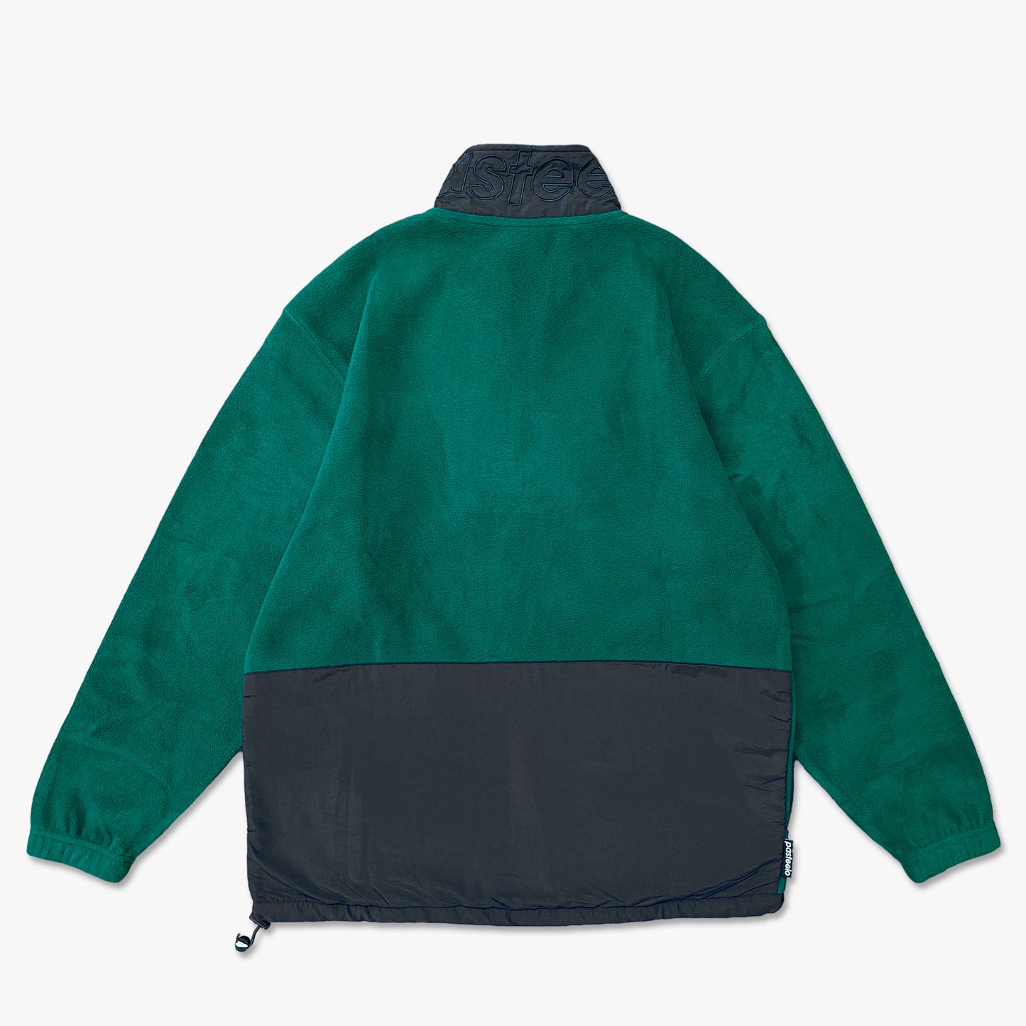 98 POLARFLEECE QUARTER ZIP - FOREST/BLACK