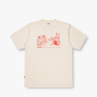 4AM-6AM TEE - CREAM