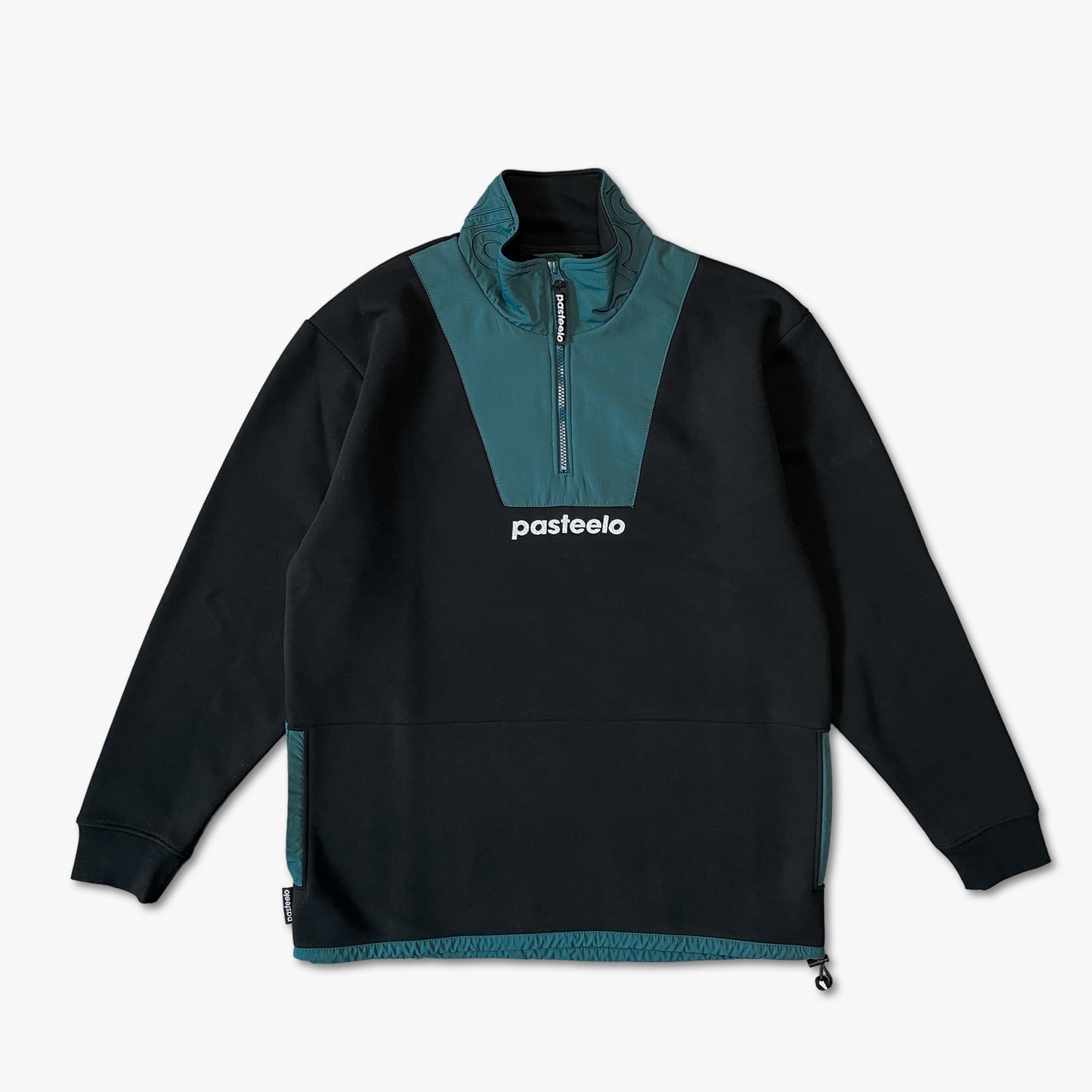 98 QUARTER ZIP PULLOVER - BLACK