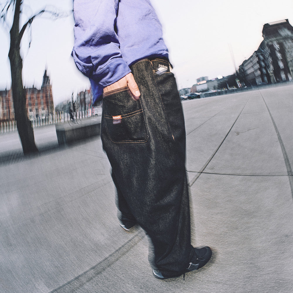 BAGGY LEGACY PANTS - BLACK