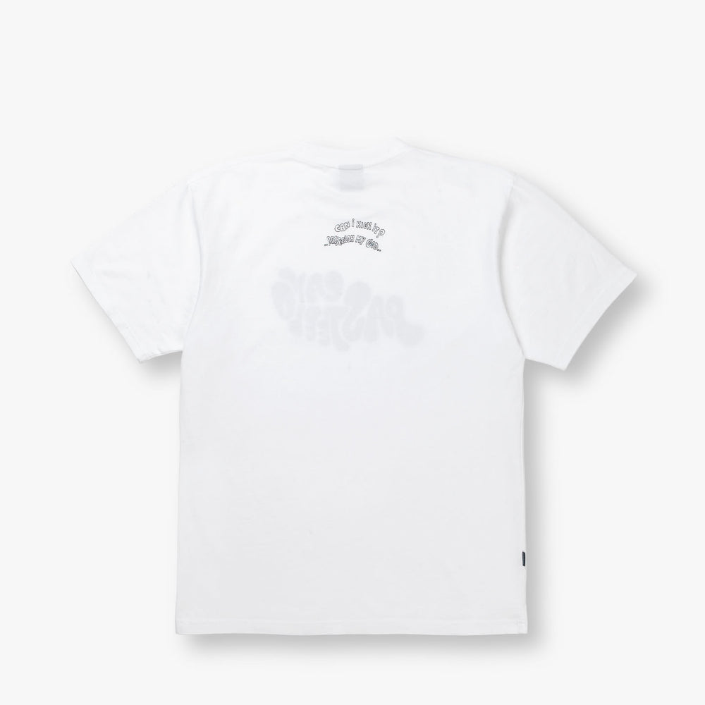 CAN SCRIPT TEE - WHITE