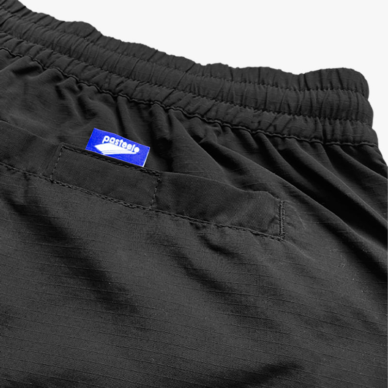 CARGO SPORTS PANTS - BLACK