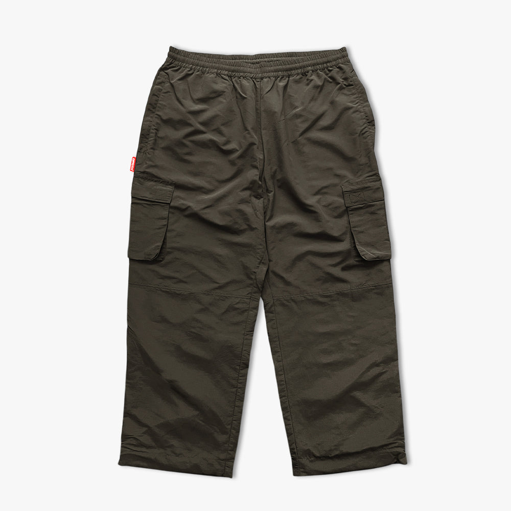 CARGO SPORTS PANTS - DARK OLIVE