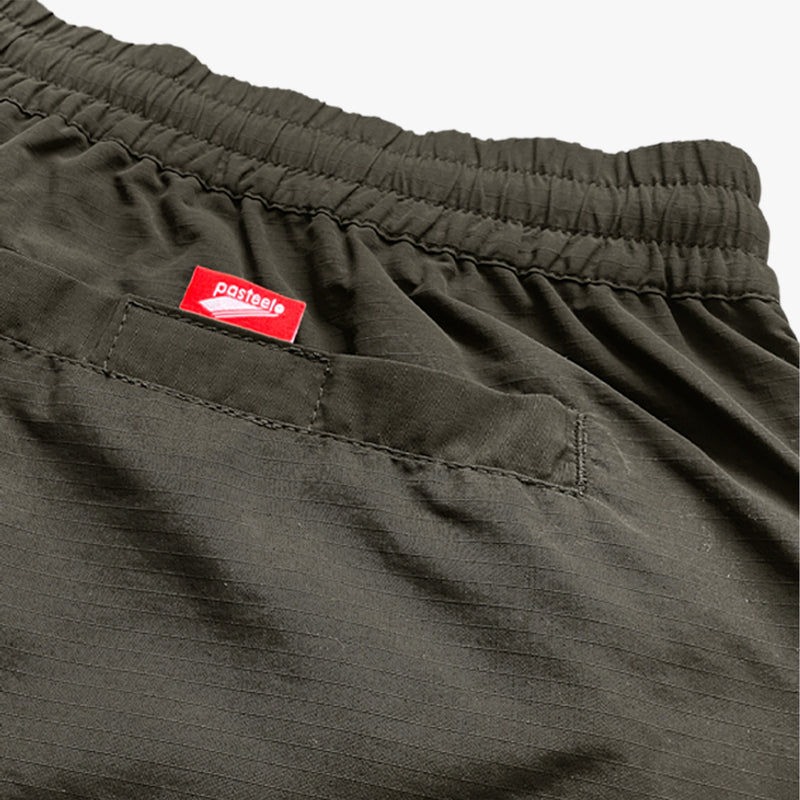 CARGO SPORTS PANTS - DARK OLIVE