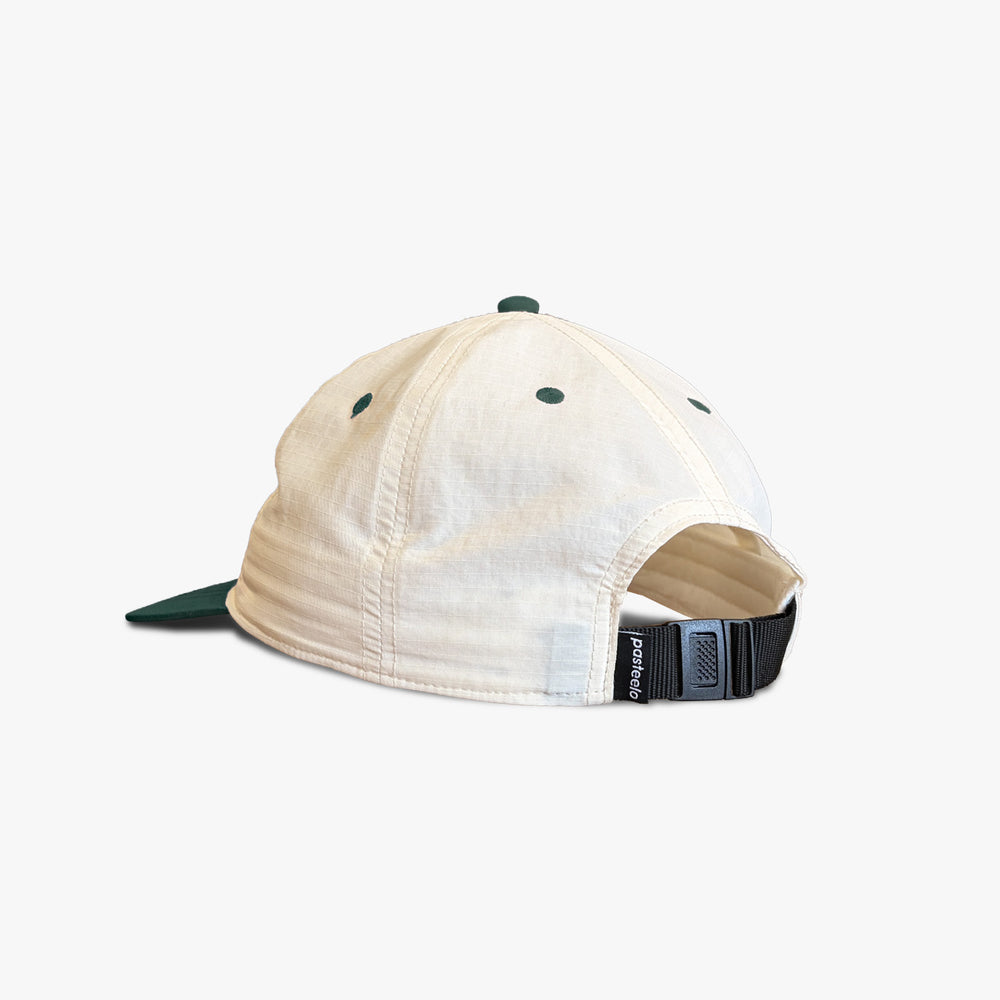 CONTRAST CAP - CREAM/FOREST