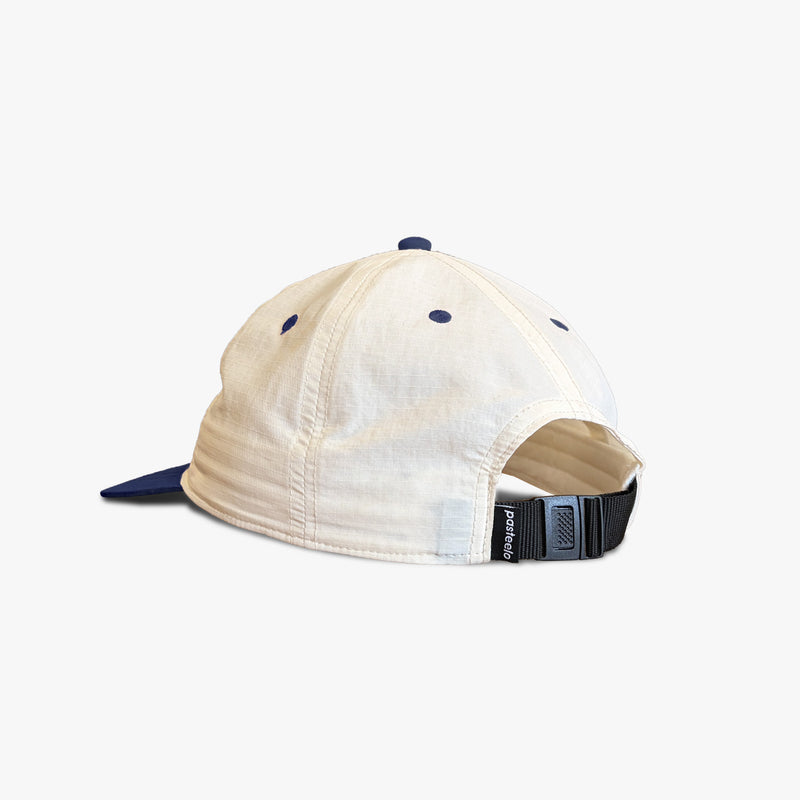 CONTRAST CAP - CREAM/NAVY