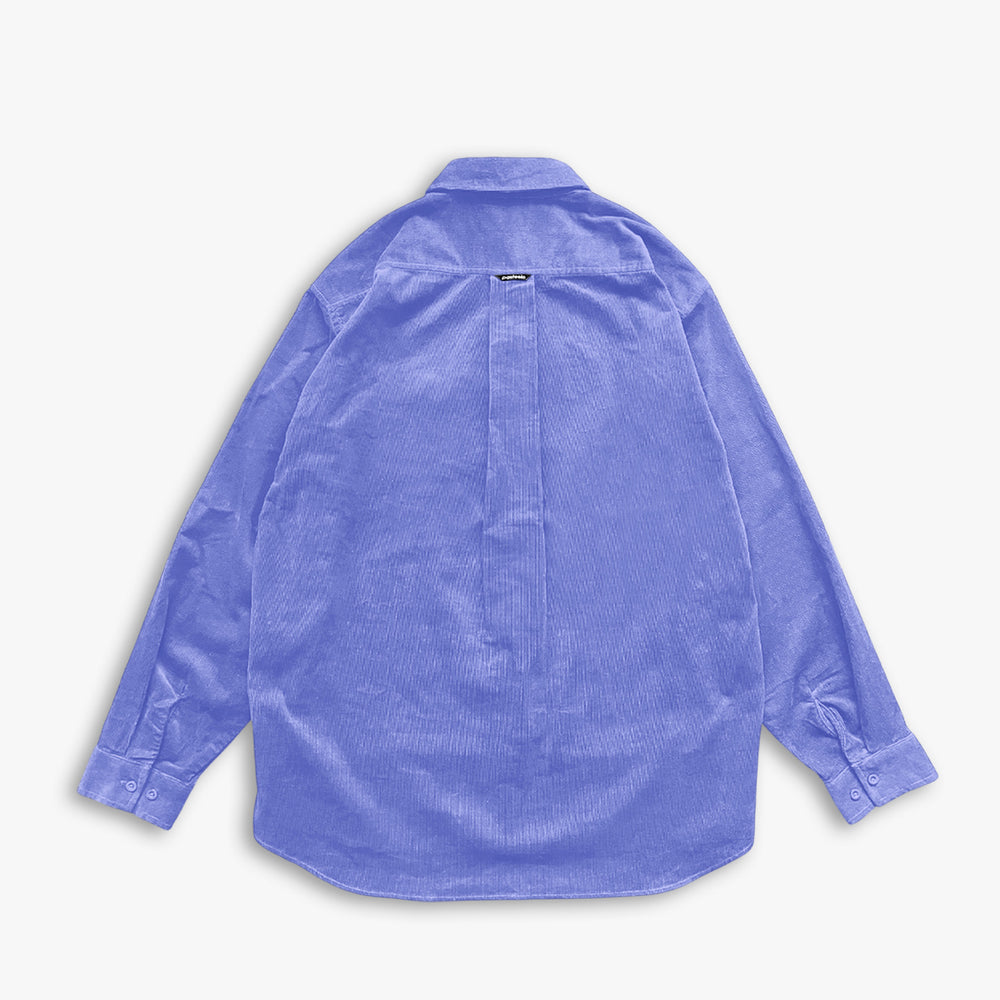 CORDUROY SHIRT - BLUE VIOLET