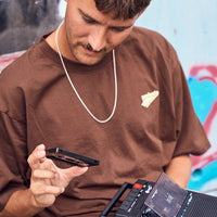 BIG DOT TEE - COFFEE