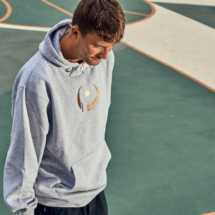 PLAY HOODIE - HEATHER GREY