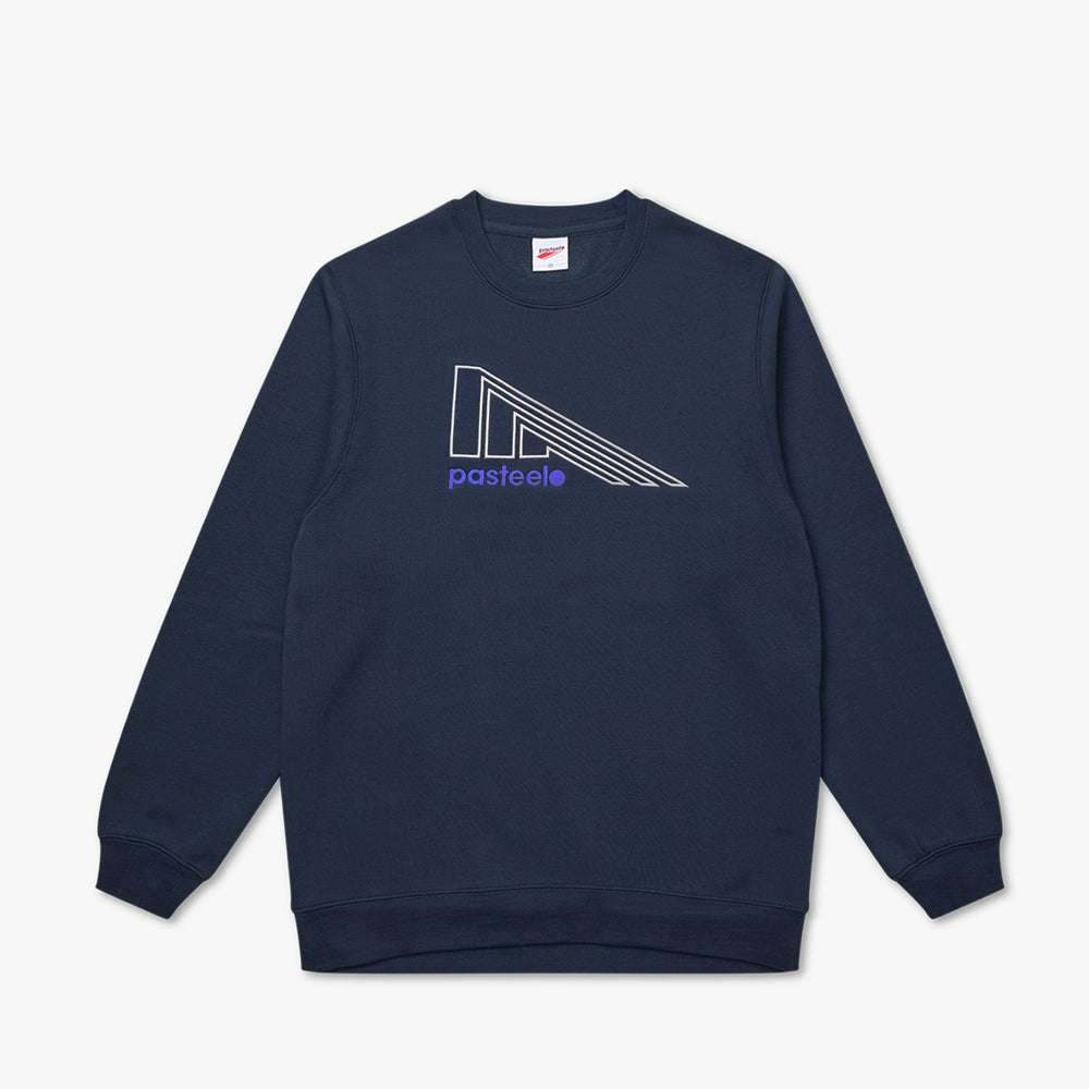 FLAG CREWNECK - NAVY