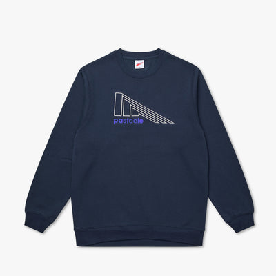 FLAG CREWNECK - NAVY