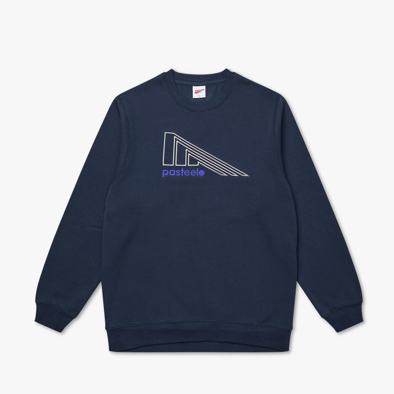 FLAG CREWNECK - NAVY