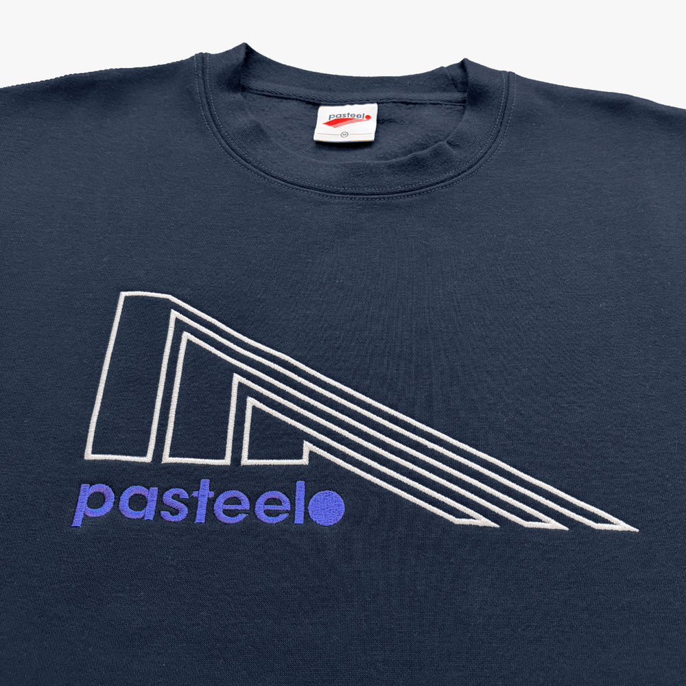 FLAG CREWNECK - NAVY
