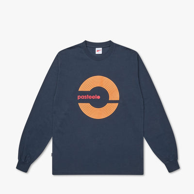 GROOVES TEE L/S - NAVY