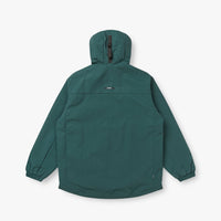 HOODED SHELL JACKET - FOREST