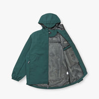 HOODED SHELL JACKET - FOREST