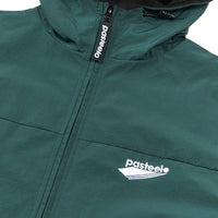 HOODED SHELL JACKET - FOREST