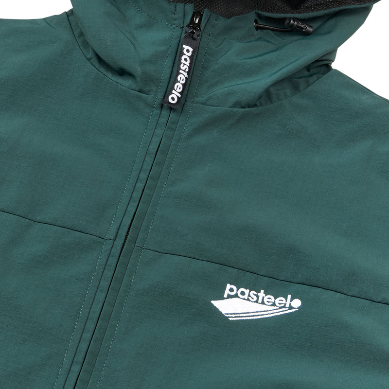 HOODED SHELL JACKET - FOREST