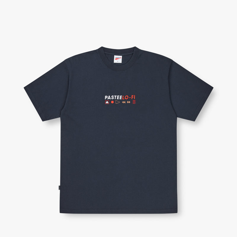 LO-FI EMB TEE - NAVY