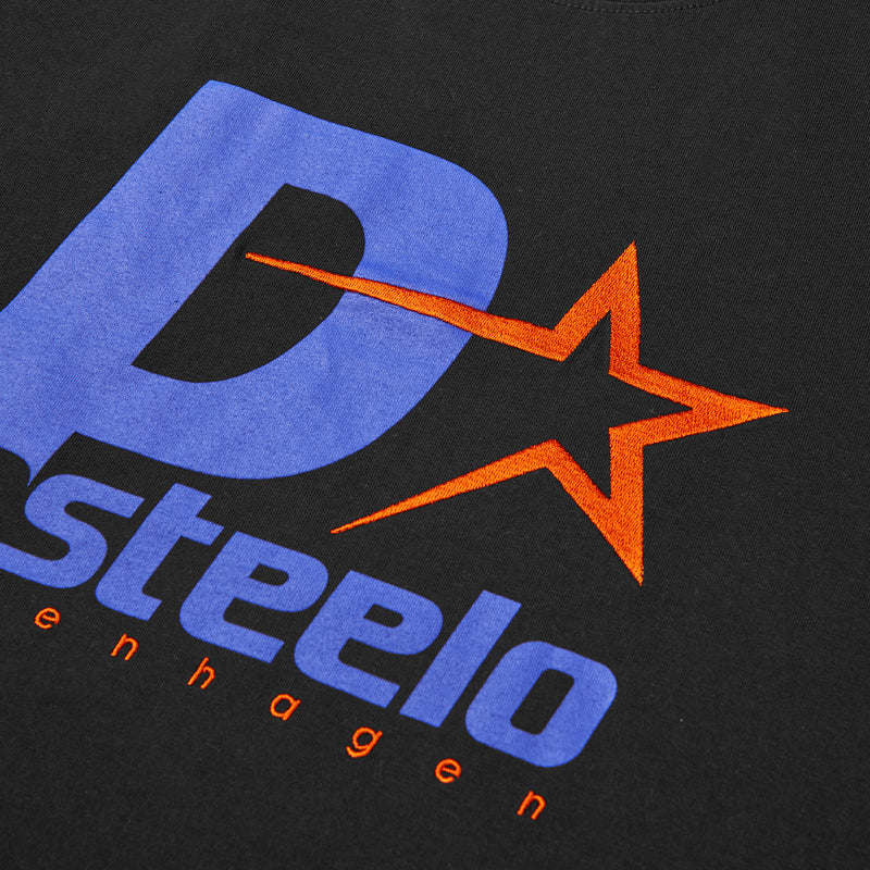 P STEELO TEE - BLACK