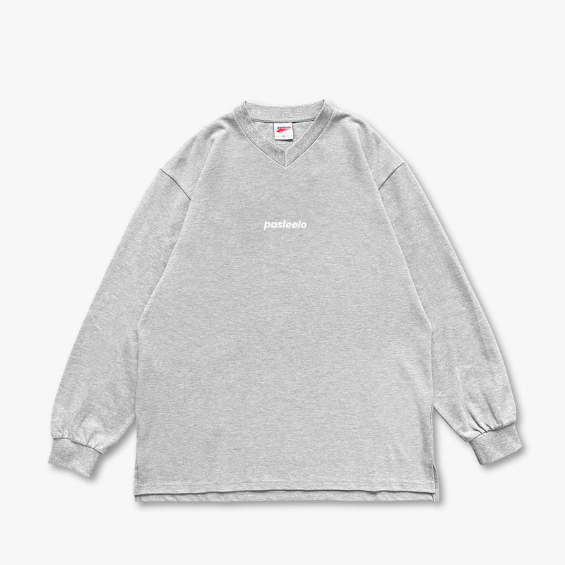 PIQUE SPORTS LONG SLEEVE - HEATHER GREY