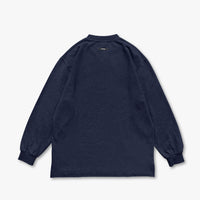 PIQUE SPORTS LONG SLEEVE - NAVY
