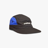RACE 5 PANEL CAP - BLACK/ROYAL