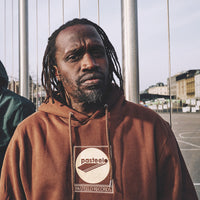 RECORDS HOODIE - BROWN