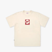 RECORDS TEE - CREAM