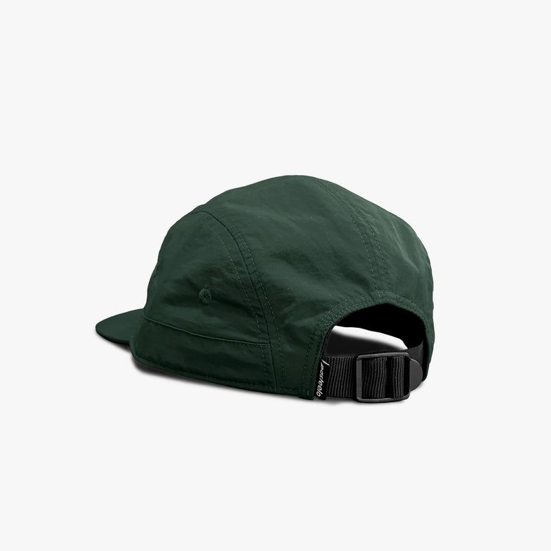 RIPSTOP 5 PANEL CAP - FOREST