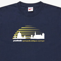 SKYLINE TEE - NAVY