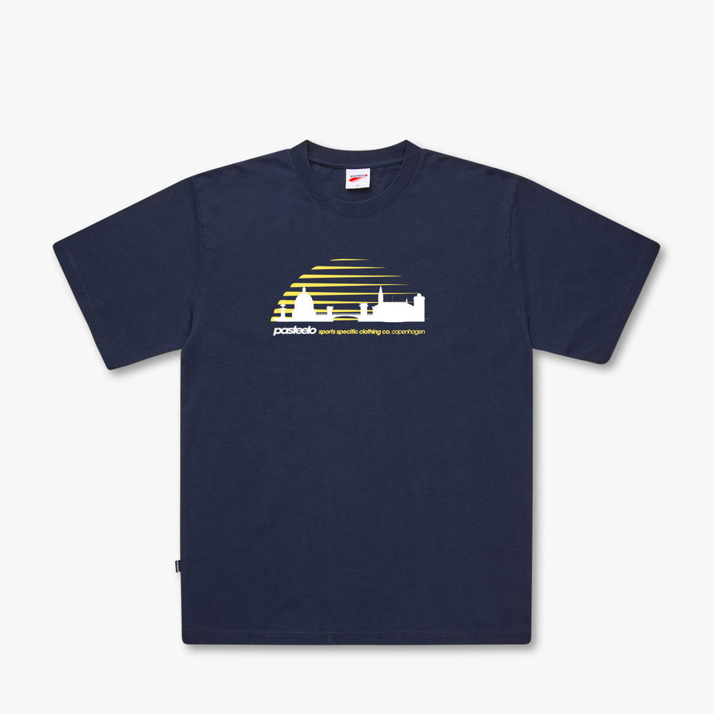 SKYLINE TEE - NAVY