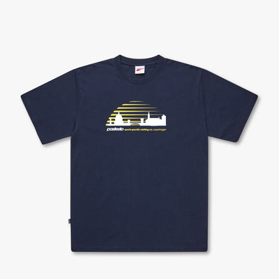 SKYLINE TEE - NAVY