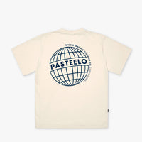 SPHERE GRID TEE - CREAM