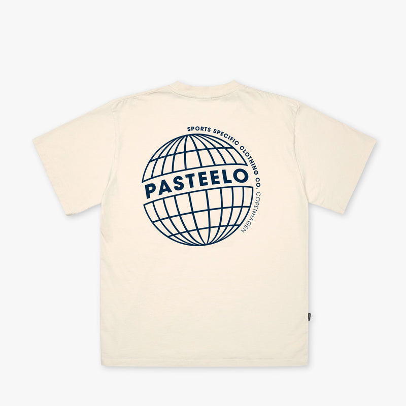 SPHERE GRID TEE - CREAM