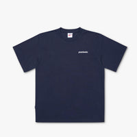 SPHERE GRID TEE - NAVY