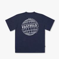 SPHERE GRID TEE - NAVY
