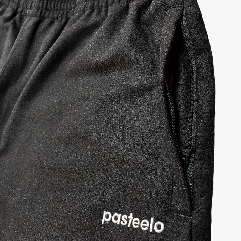 SPORTS WOOL BLEND PANTS - BLACK