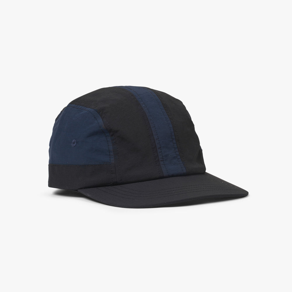 STRIPE CAP - BLACK/NAVY