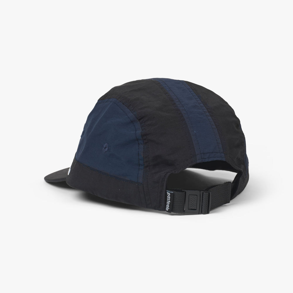 STRIPE CAP - BLACK/NAVY