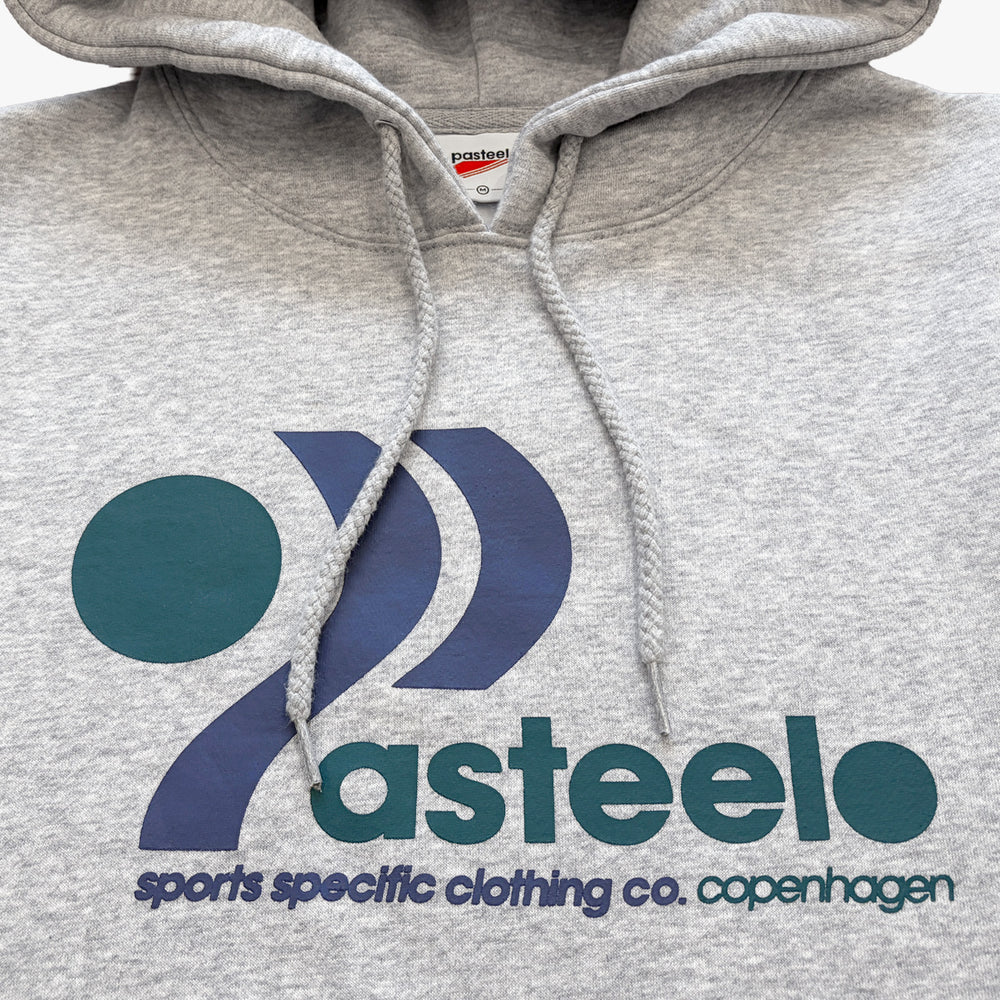 TRACK HOODIE - HEATHER GREY