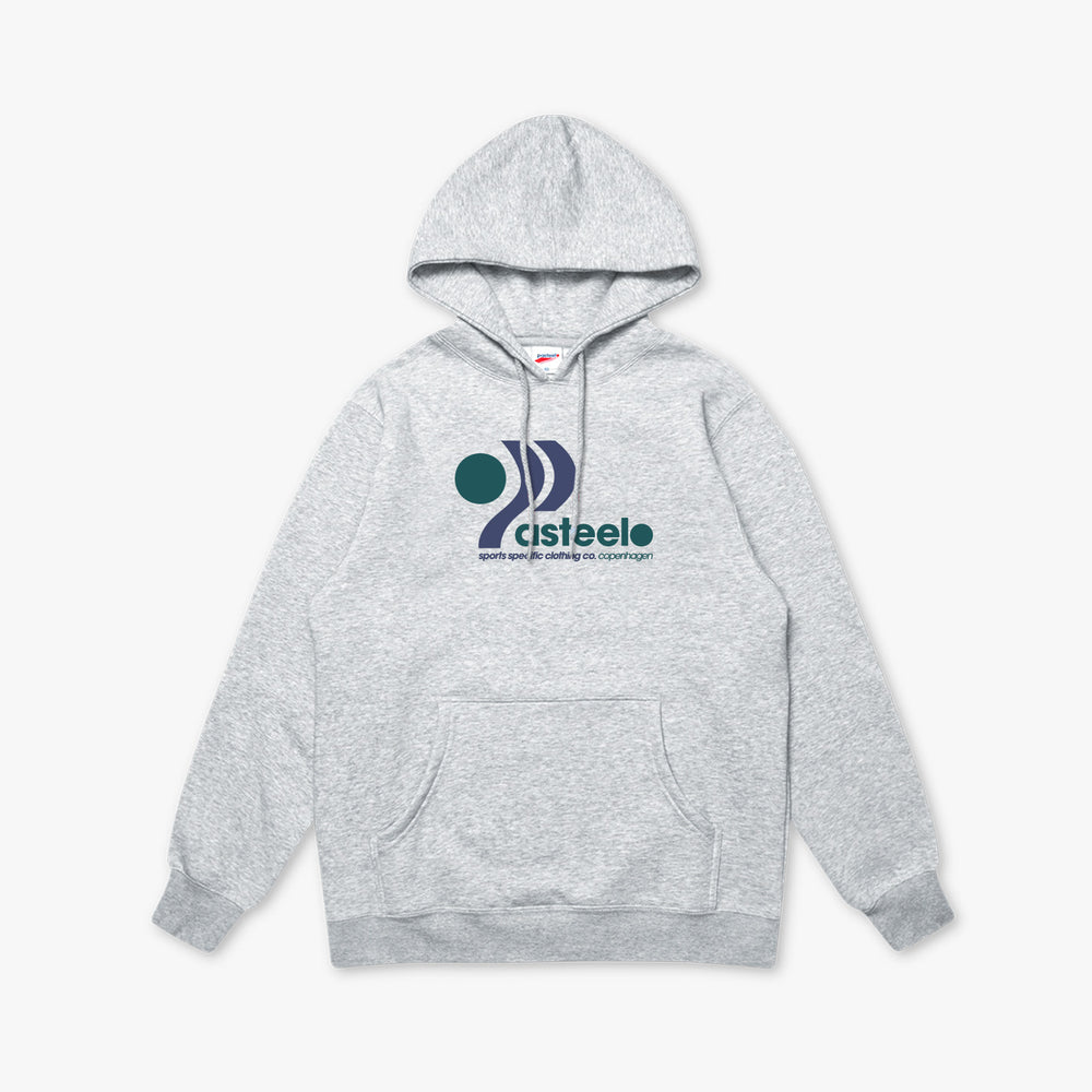 TRACK HOODIE - HEATHER GREY