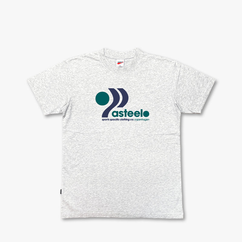 TRACK TEE - ASH