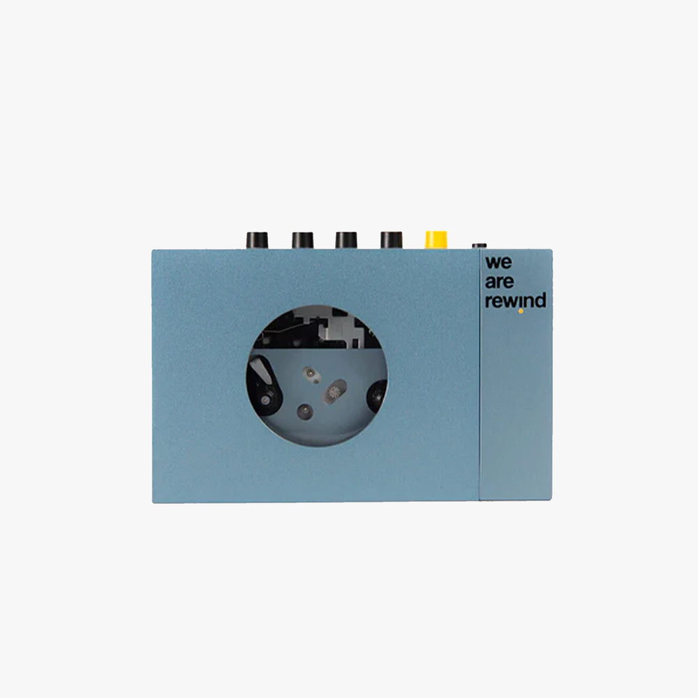 WE ARE REWIND CASSETTE PLAYER - BLUE (KURT)