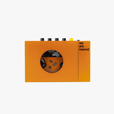 CASSETTE PLAYER - ORANGE (SERGE)