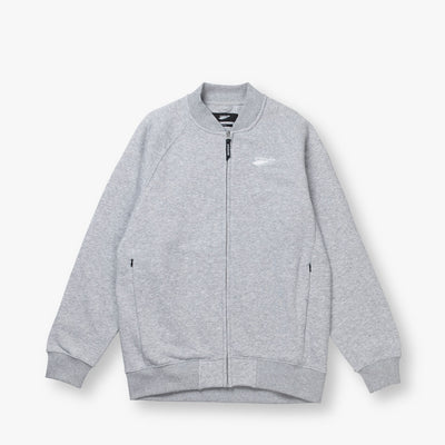 ZIP UP TRAINER - HEATHER GREY