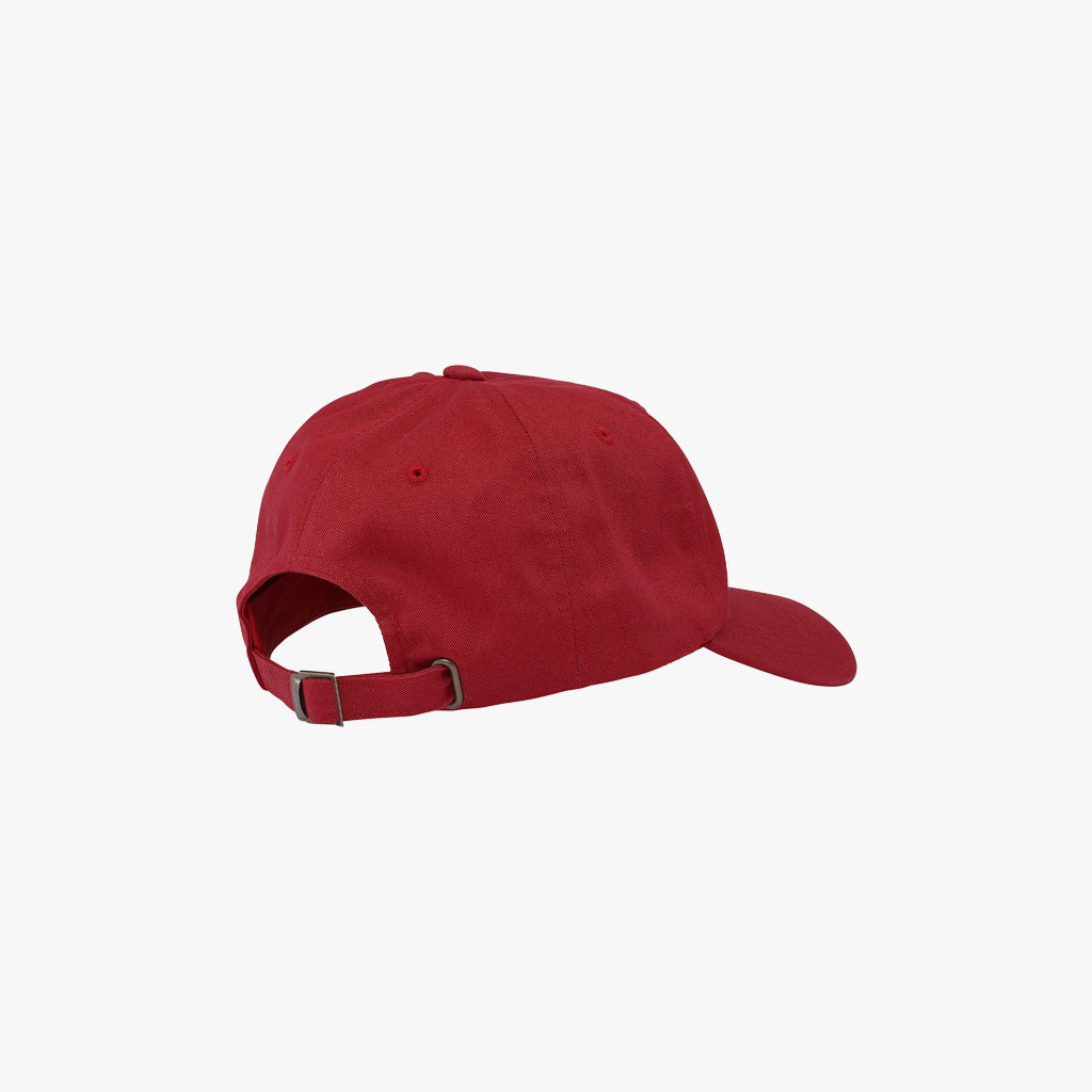 6 PANEL CAP - RED