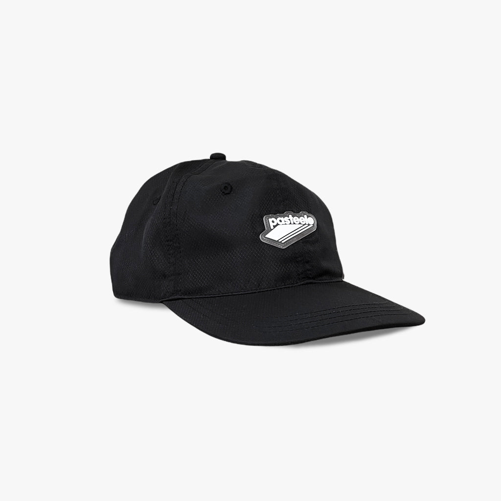NYLON SPORTS CAP - BLACK