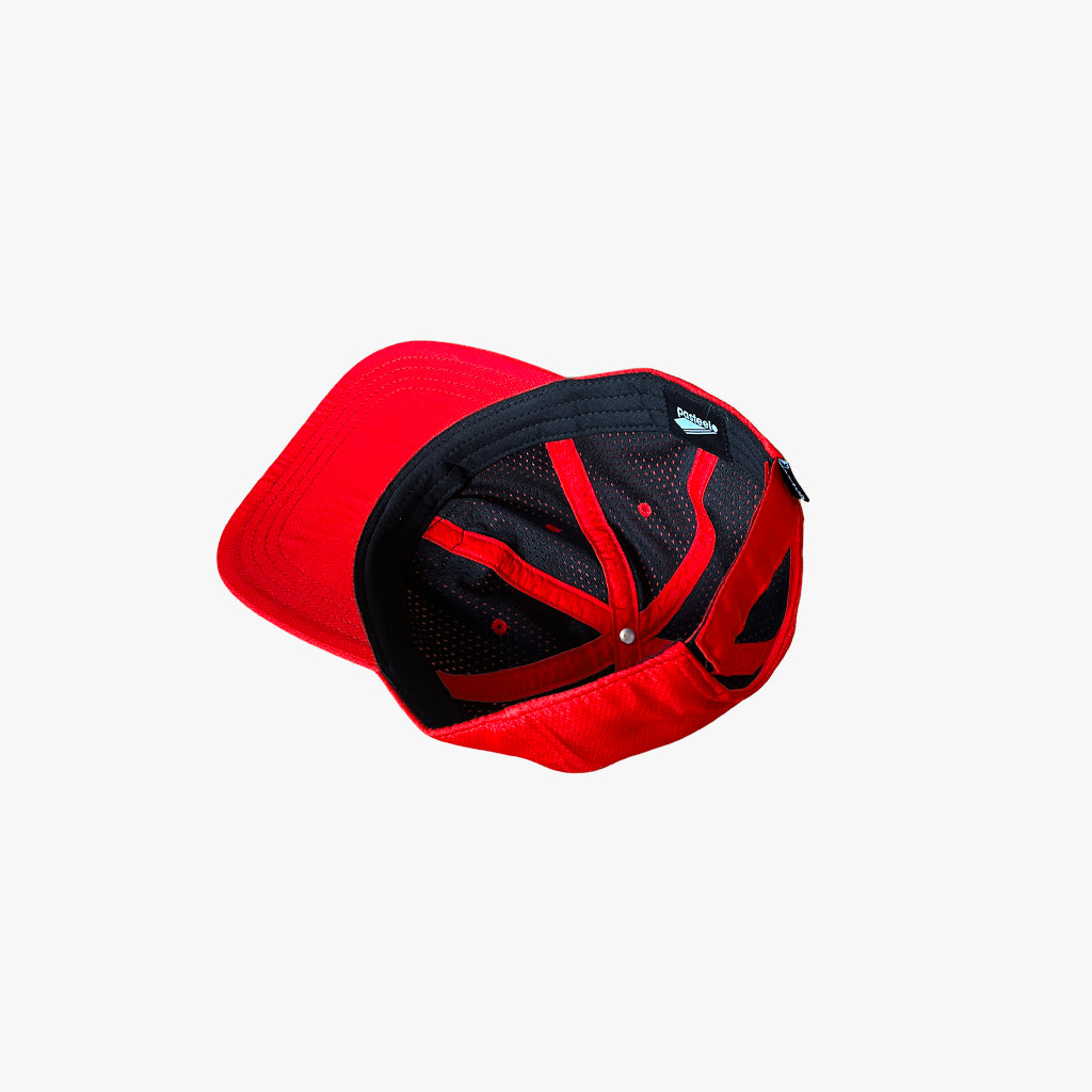 NYLON SPORTS CAP - RED